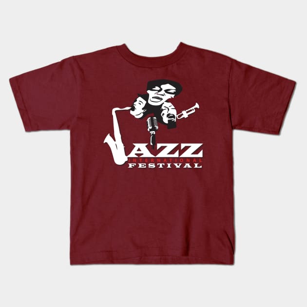 Jazz Kids T-Shirt by dddesign